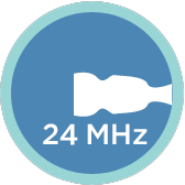 24 MHz probe