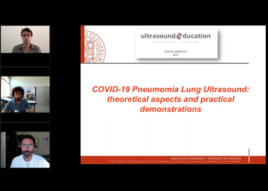 Covid-19 Pneumonia Lung Ultrasound (LUS) - Theoretical aspects and practical demonstrations