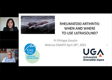 Rheuma eAcademy Programme - Sonography and rheumatoid arthritis