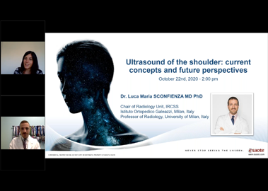 Webinar Ultrasound of the shoulder: current concepts and future perspectives