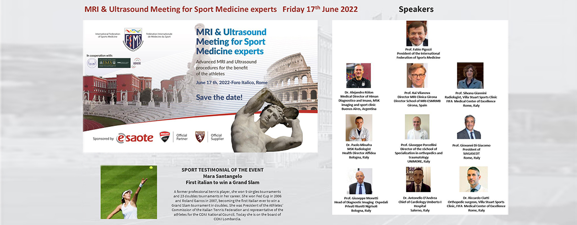 MRI & Ultrasound Meeting for Sport Medicine experts