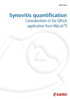 Synovitis quantification Consideration of the QPack application from MyLab<sup>™</sup>9
